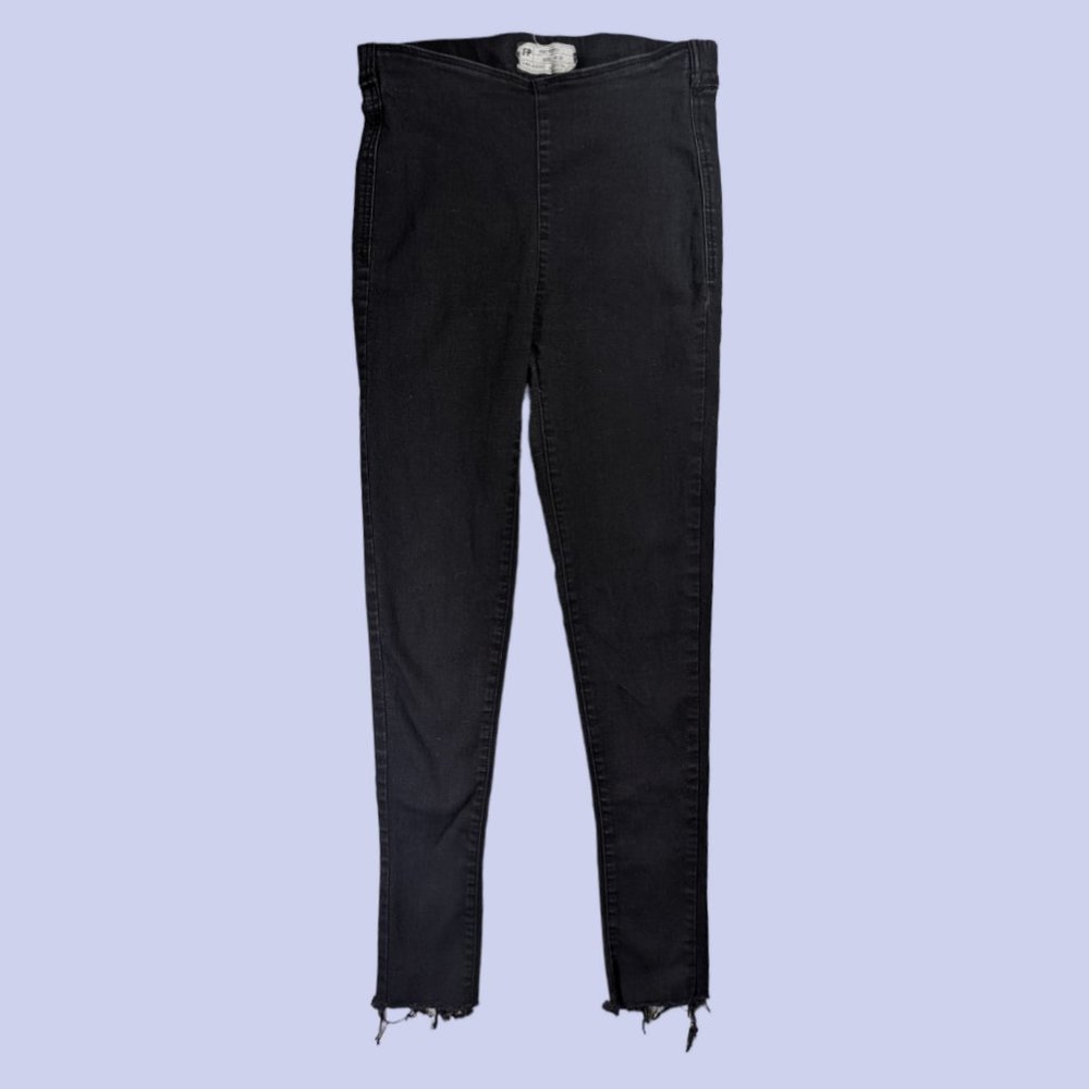 Free People | High Rise Skinny Stretch Women's Jeans Black W26